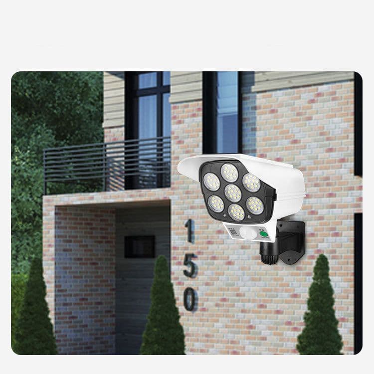image-Simulation Surveillance Fake Camera Solar Sensor Wall Light