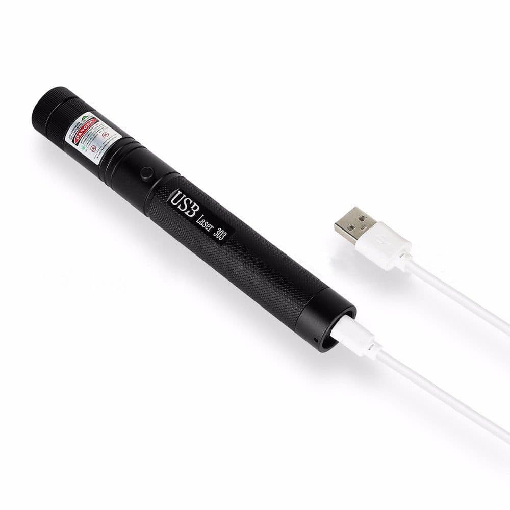 image-USB Android Charging Laser Torch