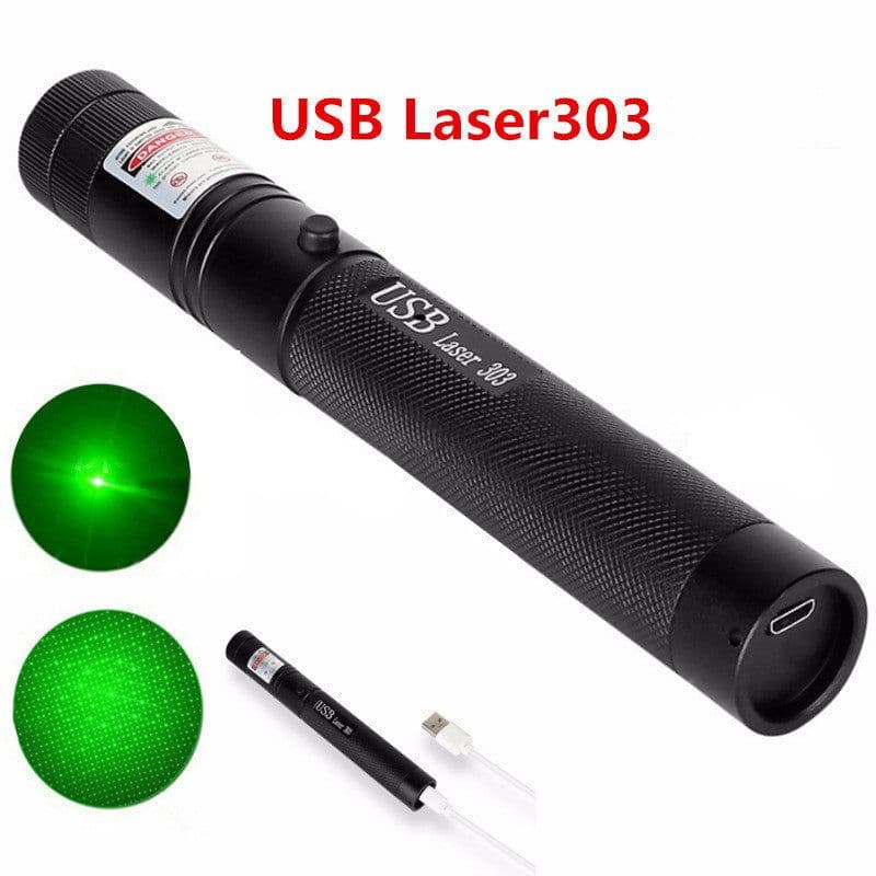 image-USB Android Charging Laser Torch