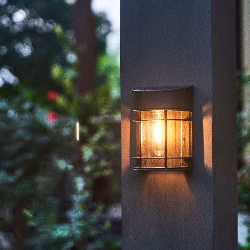 image-Solar Outdoor Patio Balcony Garden Wall Light