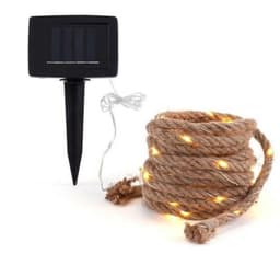 image-Solar Hemp Rope String Copper Wire LED Light
