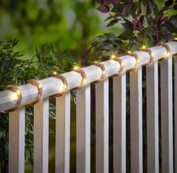 image-Solar Hemp Rope String Copper Wire LED Light