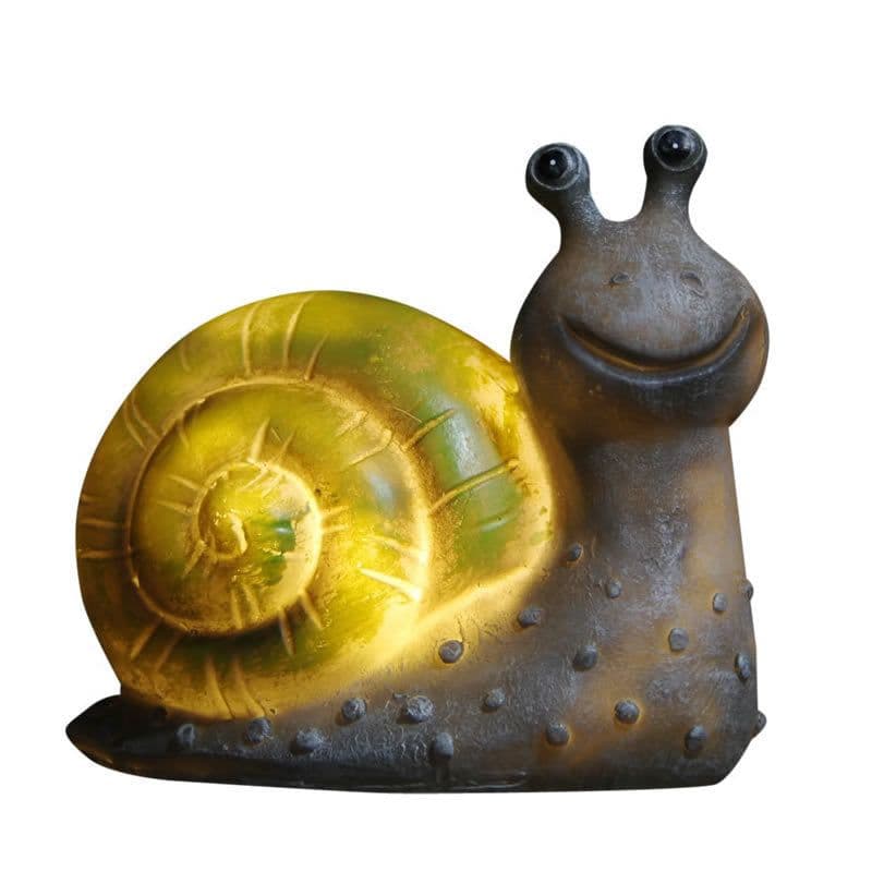 image-Outdoor Lawn Garden Solar Energy Animal Resin Lamp