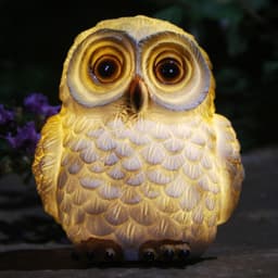 image-Outdoor Lawn Garden Solar Energy Animal Resin Lamp