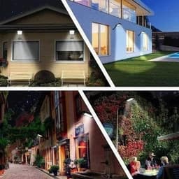 image-New Outdoor LED Solar Wall Lamp Human Body Sensing