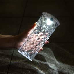 image-Solar Garden Lamp 10 Colors Changing Crystal Lamp Rose Light Shape LED Romantic Diamond Atmosphere Project Light