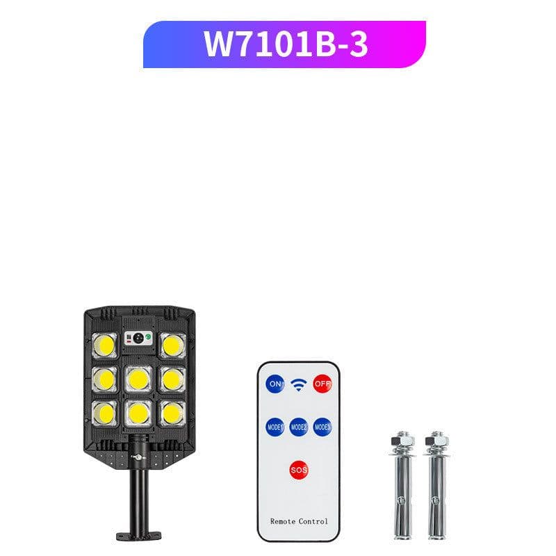 image-LED Strong Light Small Street Lights Three Row Street Lights Solar Yard Lights Induction Street Lights Outdoor Lighting
