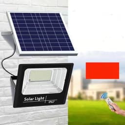 image-Large Solar Lamp Outdoor Rain Proof New Rural Household Pole-free Rechargeable LED Lighting