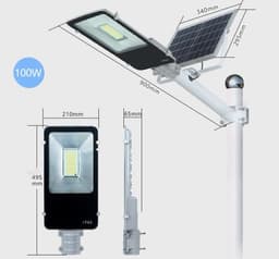 image-LED Solar Household Courtyard Street Lamp Outdoor Lighting Street Lamp