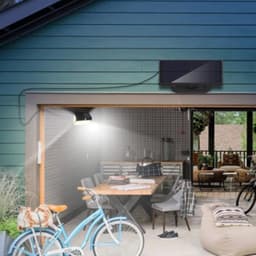 image-Solar Wall Light Induction Outdoor Courtyard Wall Light 468LED Separate Body