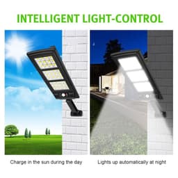 image-Outdoor Solar LED Wall Human Body Induction Small Street Lamp