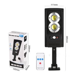 image-Outdoor Solar LED Wall Human Body Induction Small Street Lamp
