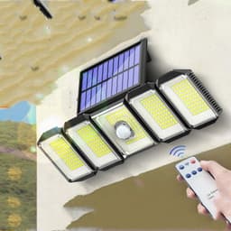 image-Solar Lamp Outdoor Courtyard Household Wall Human Body Induction