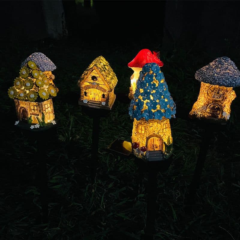 image-Outdoor Waterproof LED Lights For Solar Resin Houses