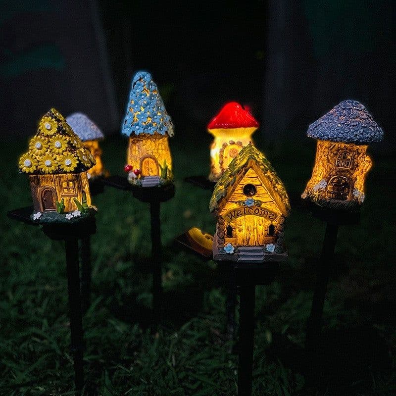image-Outdoor Waterproof LED Lights For Solar Resin Houses