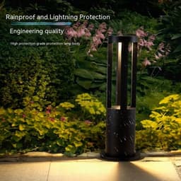 image-LED Lawn Lamp Outdoor Waterproof Solar Floor Lamp