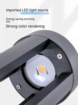image-LED Lawn Lamp Outdoor Waterproof Solar Floor Lamp