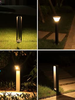 image-LED Lawn Lamp Outdoor Waterproof Solar Floor Lamp