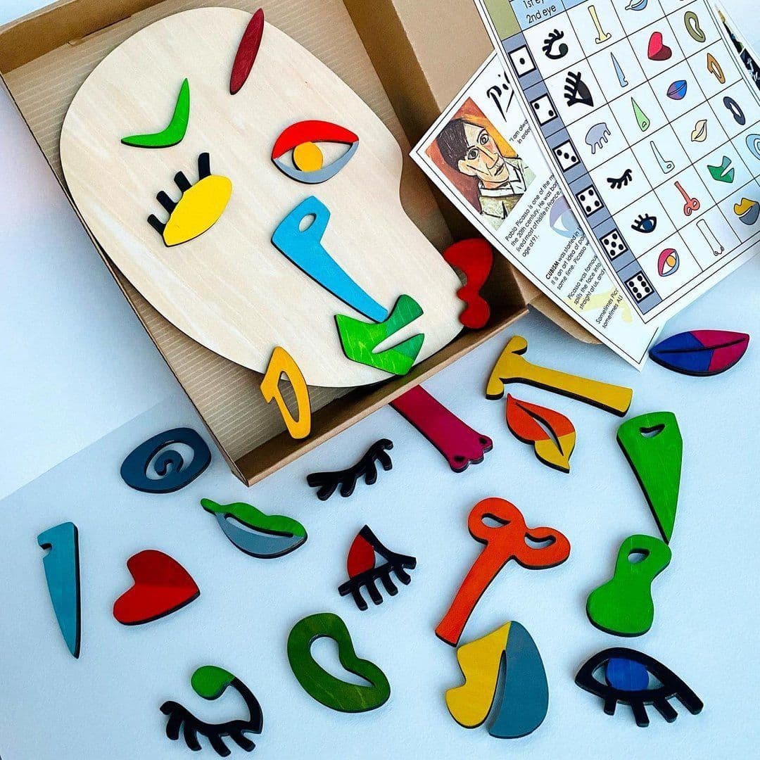 image-Wooden Montessori Puzzle Decompression Toys For Children