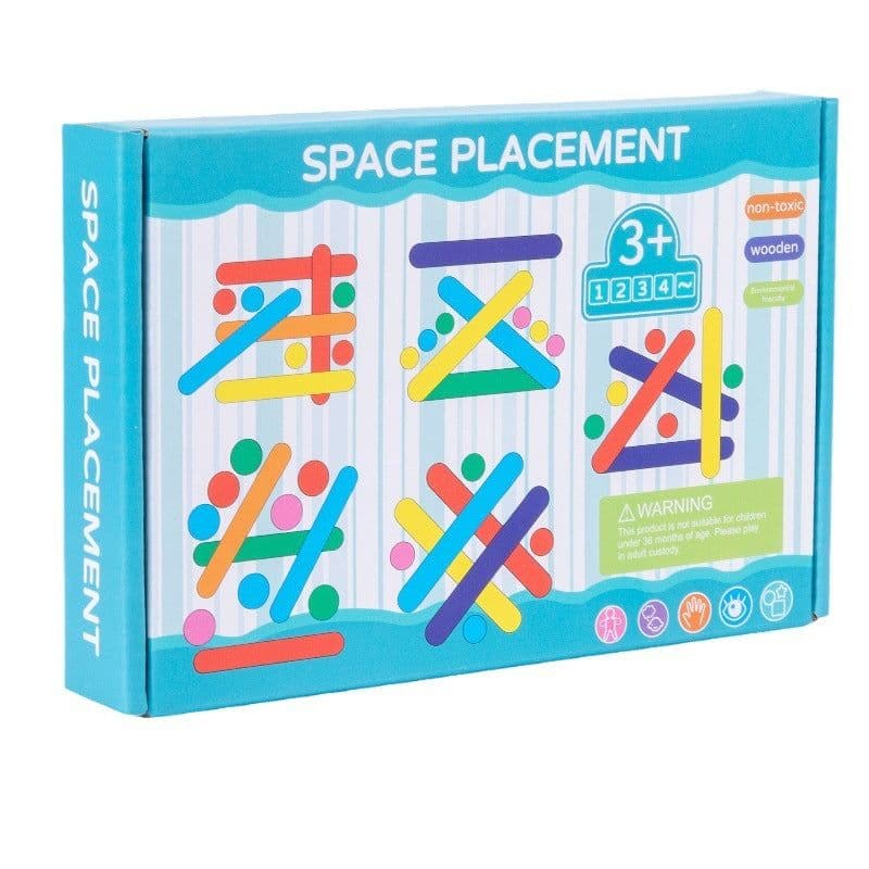 image-Rainbow Stick Early Education Thinking Puzzle Toy Children's Mathematics