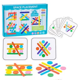 image-Rainbow Stick Early Education Thinking Puzzle Toy Children's Mathematics