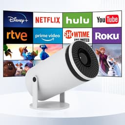 image-Home HD Projector Bluetooth Portable Mini 4K Mini Phone Y5S Home Theater Projector