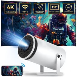 image-Home HD Projector Bluetooth Portable Mini 4K Mini Phone Y5S Home Theater Projector