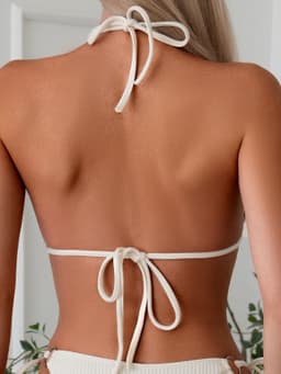 image-Sexy Bikini Set Summer Side Tie Thong Bandage Style Swimsuit Womens Clothing