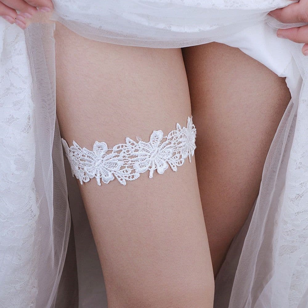 image-Garter Belt Set Garter Socks Lace Leg Straps