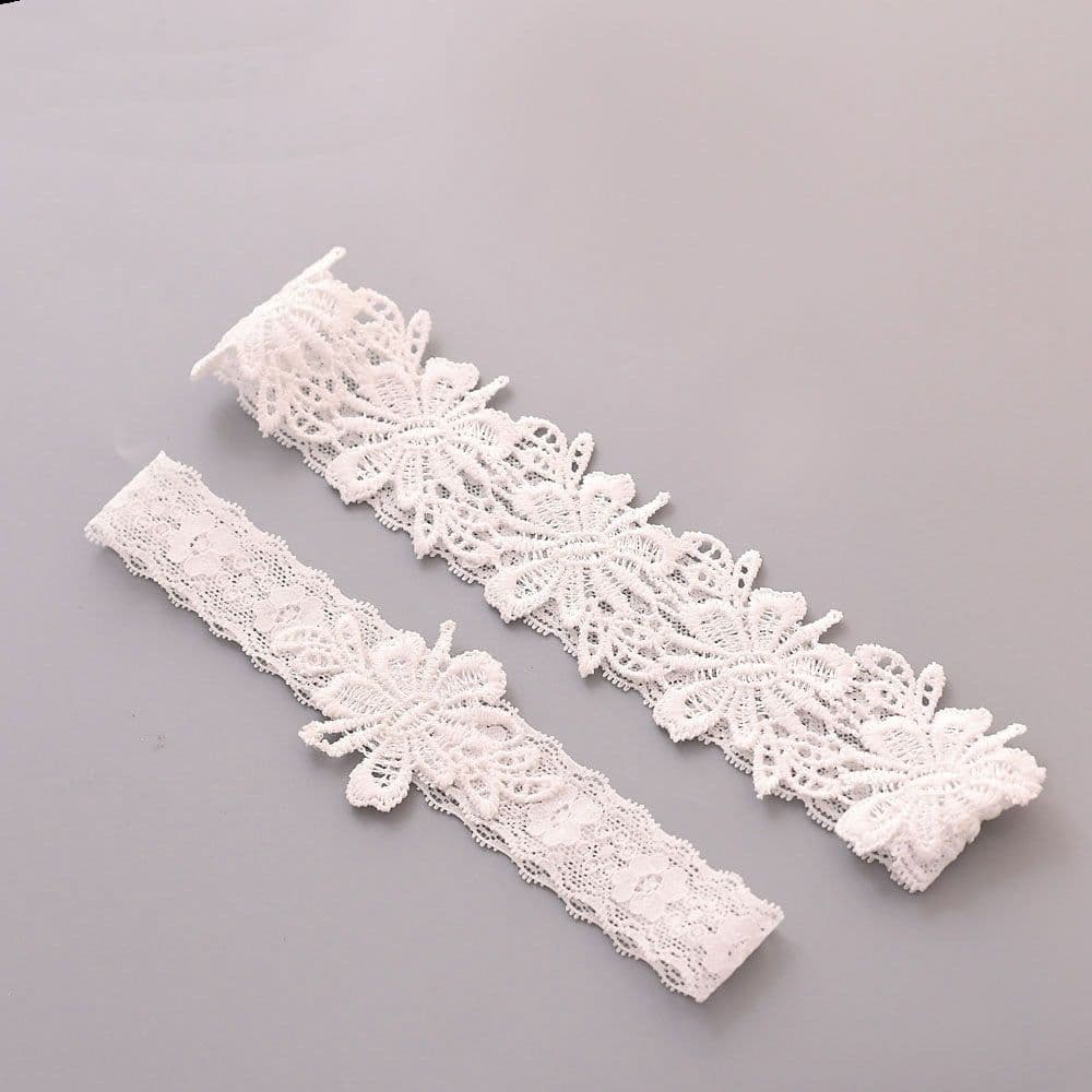 image-Garter Belt Set Garter Socks Lace Leg Straps