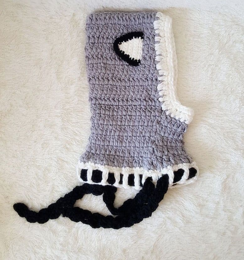 image-Children's wool knit hat hand-knitted warm earmuffs cape caps for men and women