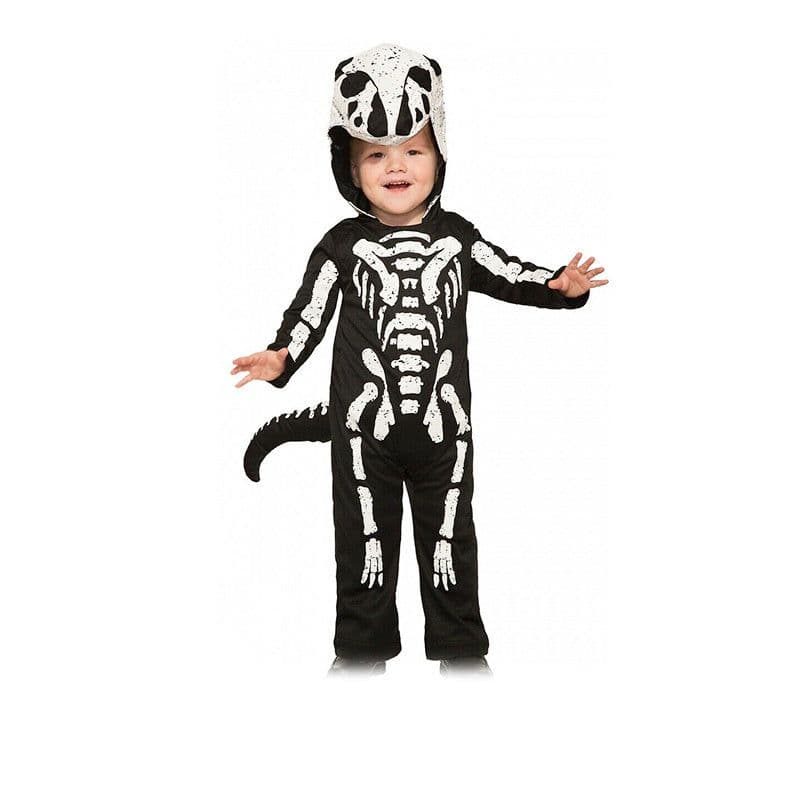 image-Halloween Skeleton Scary Cosplay Children Costume Clothes