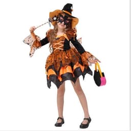 image-Halloween Children Costume Cosplay Witch Princess Dress