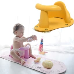 image-Baby Child Toddler Kids Anti Slip Safety Chair Bath Tub Ring Seat Infant