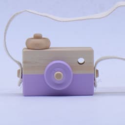 image-Cute Wooden Toys Camera Baby Kids