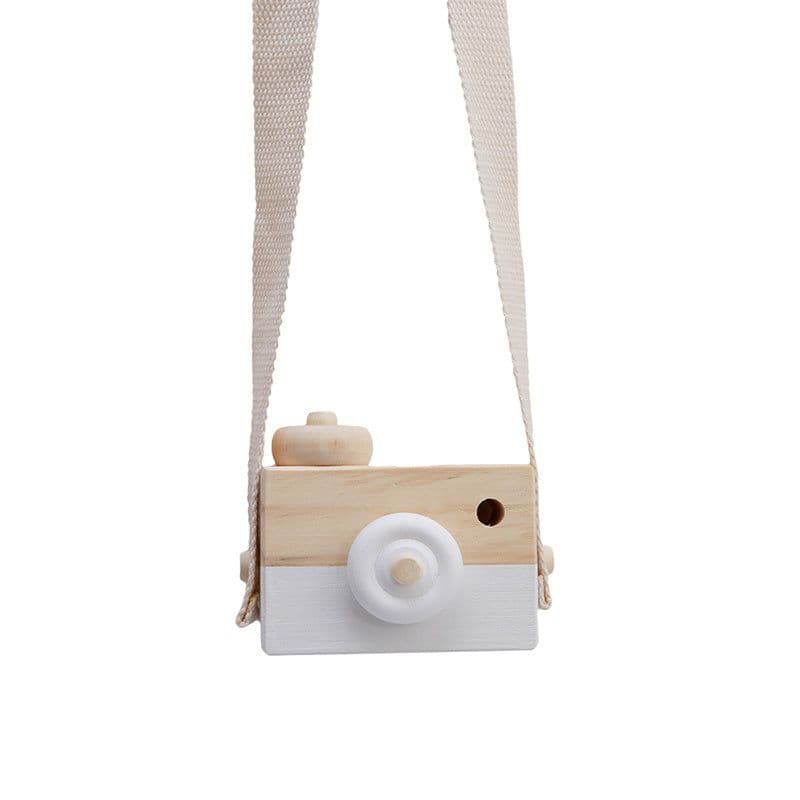 image-Cute Wooden Camera Toys Baby Kid Hanging Photography Prop Decoration Educational Outdoor Activity Toy Children's Day Happy Gift