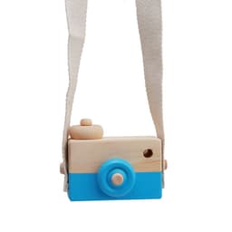 image-Cute Wooden Camera Toys Baby Kid Hanging Photography Prop Decoration Educational Outdoor Activity Toy Children's Day Happy Gift