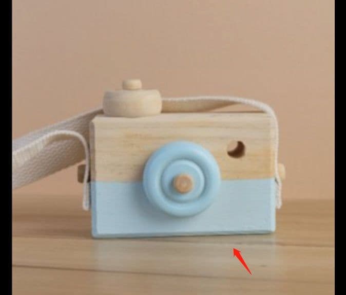 image-Cute Wooden Camera Toys Baby Kid Hanging Photography Prop Decoration Educational Outdoor Activity Toy Children's Day Happy Gift