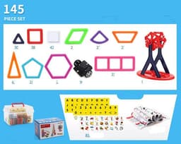 image-Magnetic piece building blocks change pulling magnetic piece children early education educational toy set magnetic piece