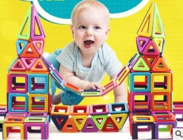 image-Magnetic piece building blocks change pulling magnetic piece children early education educational toy set magnetic piece