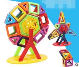 image-Magnetic piece building blocks change pulling magnetic piece children early education educational toy set magnetic piece