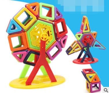 image-Magnetic piece building blocks change pulling magnetic piece children early education educational toy set magnetic piece