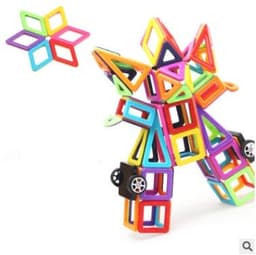 image-Magnetic piece building blocks change pulling magnetic piece children early education educational toy set magnetic piece