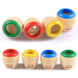 image-Wooden Magic Kaleidoscope Interesting Effect Educational Learning Puzzle Toy For Babies And Children