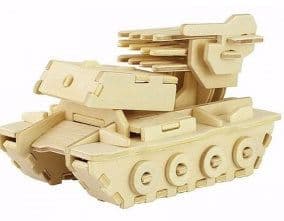 image-Wooden 3D Puzzle Jigsaw Puzzle Kindergarten Children's Gifts DIY Educational Toys Assembled Model