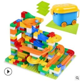 image-Children Large Particles Assembled Slide Puzzle Blocks Toys 3-10 Years Old Boy Toy