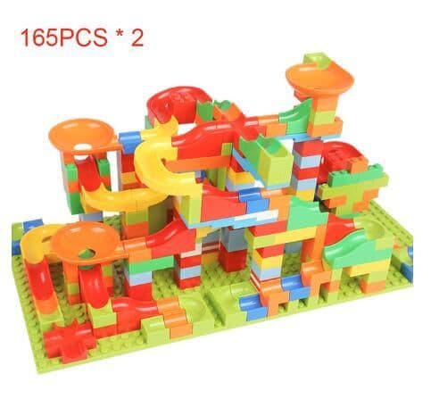 image-Children Large Particles Assembled Slide Puzzle Blocks Toys 3-10 Years Old Boy Toy