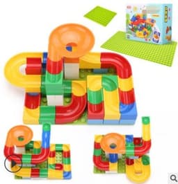 image-Children Large Particles Assembled Slide Puzzle Blocks Toys 3-10 Years Old Boy Toy