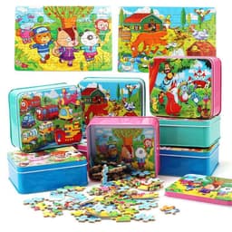 image-80PCS wooden educational toys educational development baby kids training toys children animal puzzle