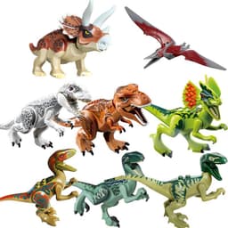image-Building Blocks Mini Dinosaur Bricks Figures Kids Toys For Children